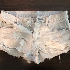 American Eagle Distressed Jeans Shorts